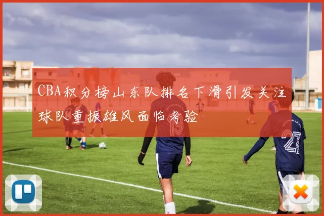 CBA积分榜山东队排名下滑引发关注球队重振雄风面临考验